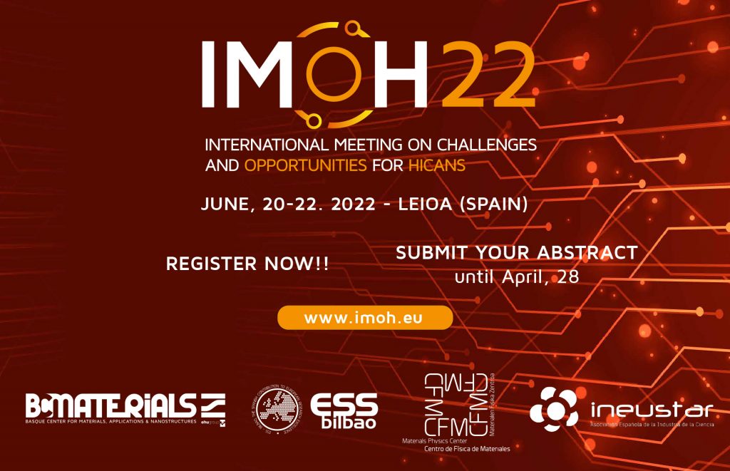 IMoH2022, encuentro internacional sobre los desafíos y oportunidades de las fuentes compactas de neutrones